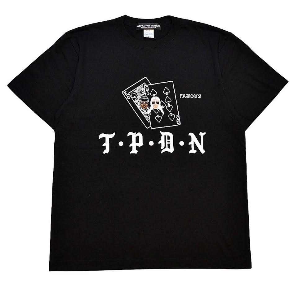 T・P・D・N×World wide Famous collaboration TEE – T•P•D•N