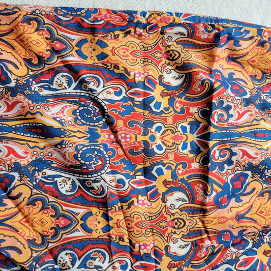 TPDNオリジナルタグ付きペイズリー柄ハーフパンツ (CHAOS)