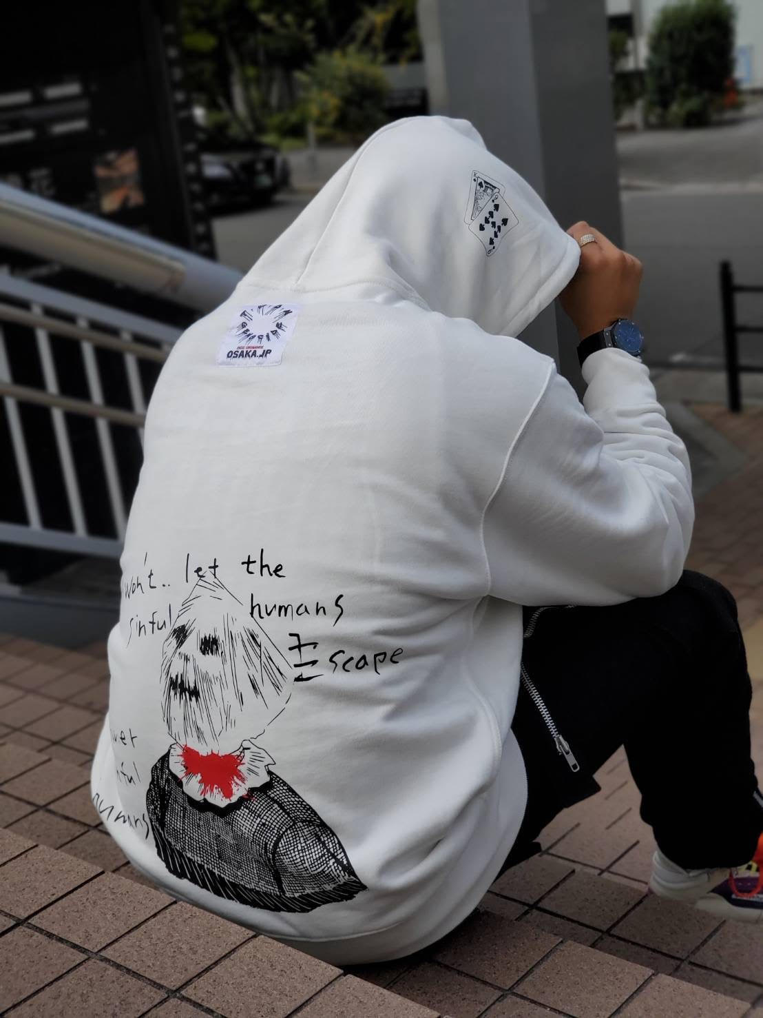 T・P・D・N™ フーデッドスウェットパーカ